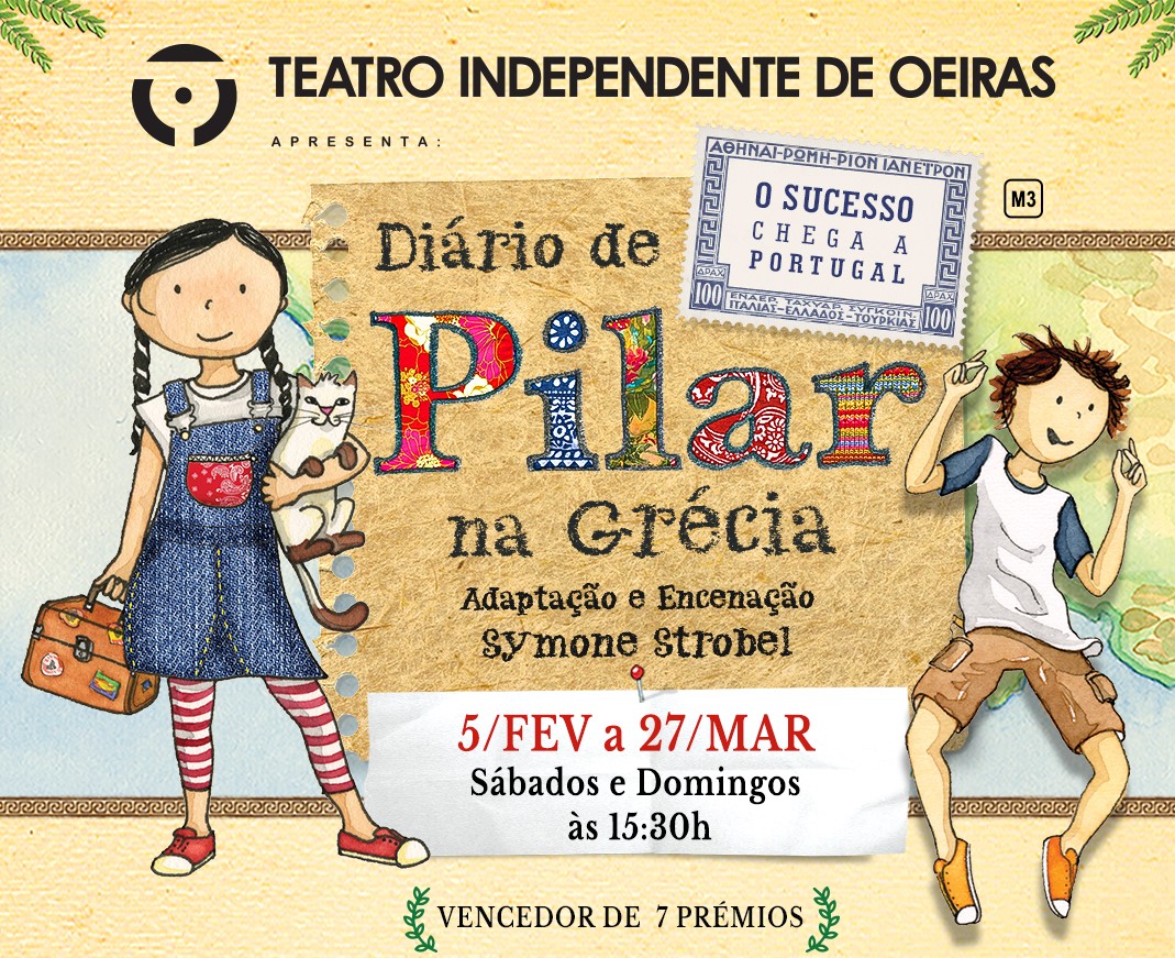 'O Diário de Pilar na Grécia' pelo TIO – Teatro Independente de Oeiras