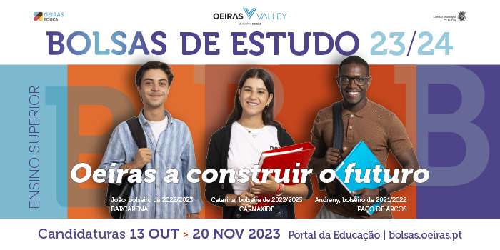 Bolsas de Estudo Ensino Superior 2023-2024 | Candidaturas abertas até 20 de novembro