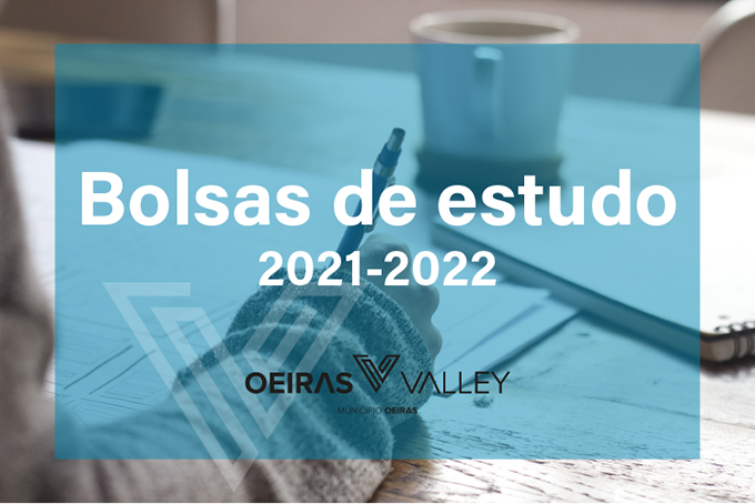 Bolsas de estudo 2021-2022 para alunos residentes em Oeiras