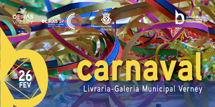 Carnaval na Livraria-Galeria Municipal Verney