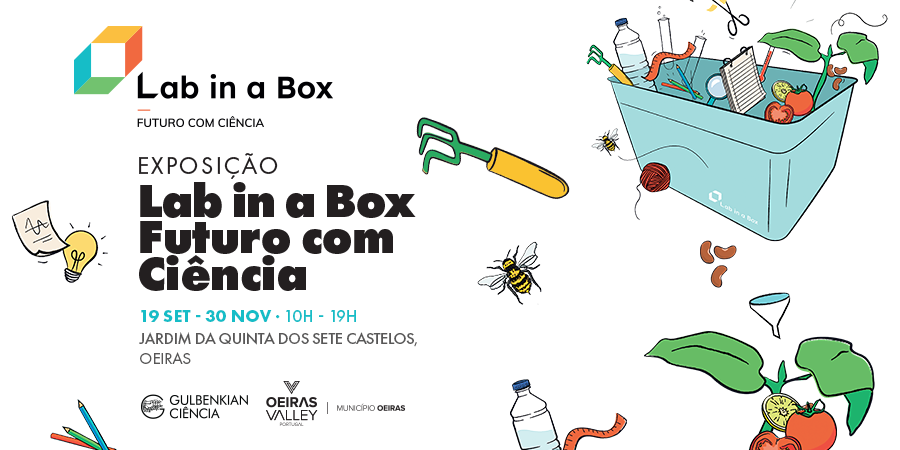 Exposição 'Lab in a Box – Futuro com Ciência' em Oeiras até 30 de novembro