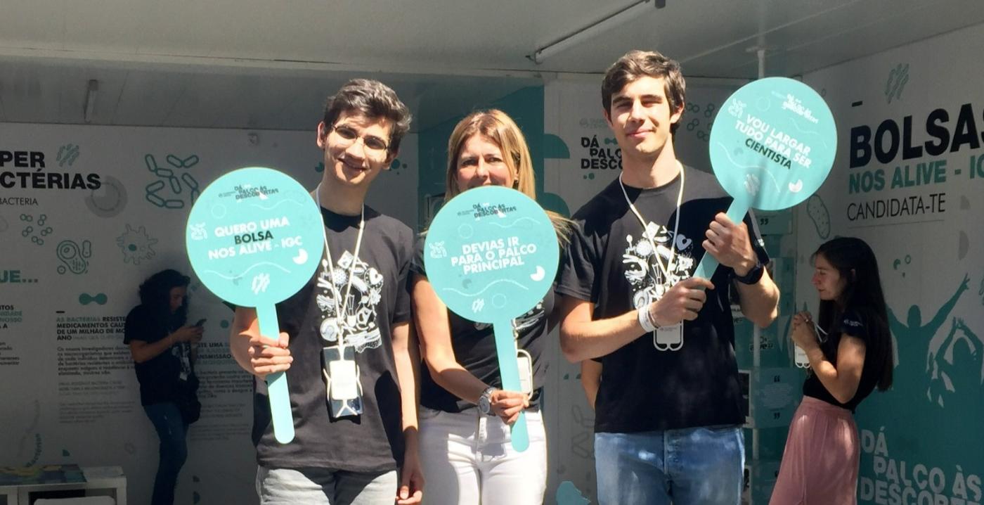O projeto ‘Árvore de Carbono’ esteve no NOS Alive