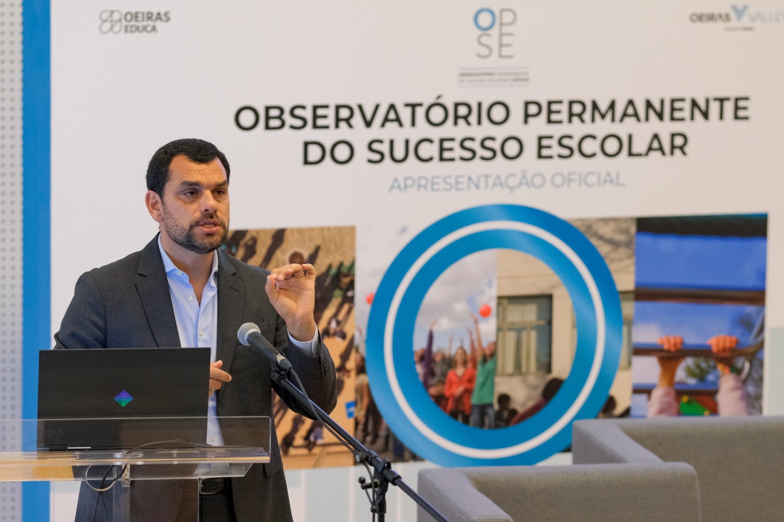 Observatório Permanente do Sucesso Escolar | OPSE apresentado oficialmente no auditório da Escola Secundária Sebastião e Silva, 