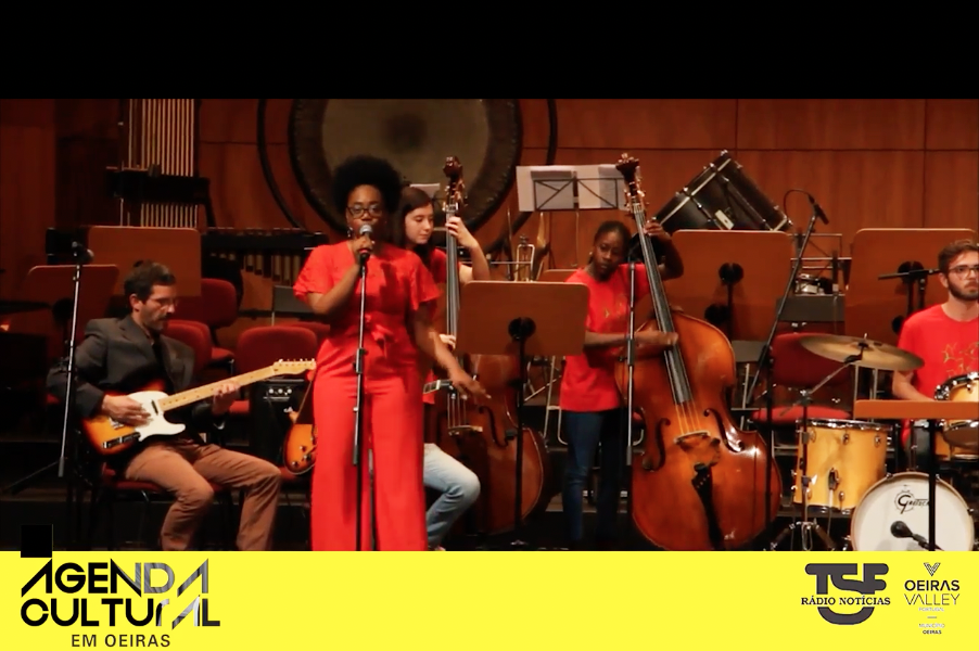 Orquestra Geração de jazz nas boas-vindas aos professores em setembro no Palácio Marquês de Pombal