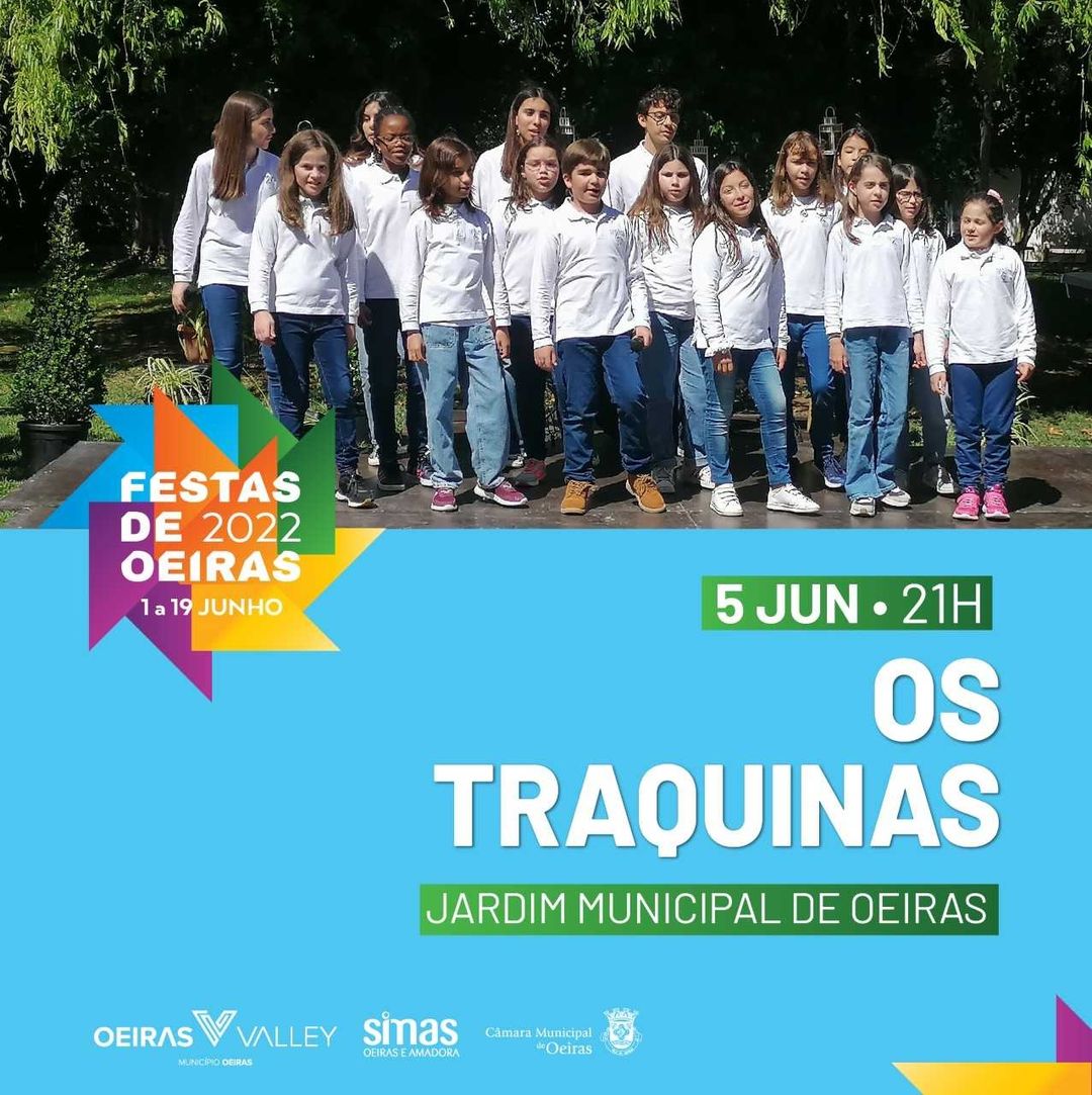 Festas 2022 | ‘Os Traquinas’ no Jardim Municipal de Oeiras