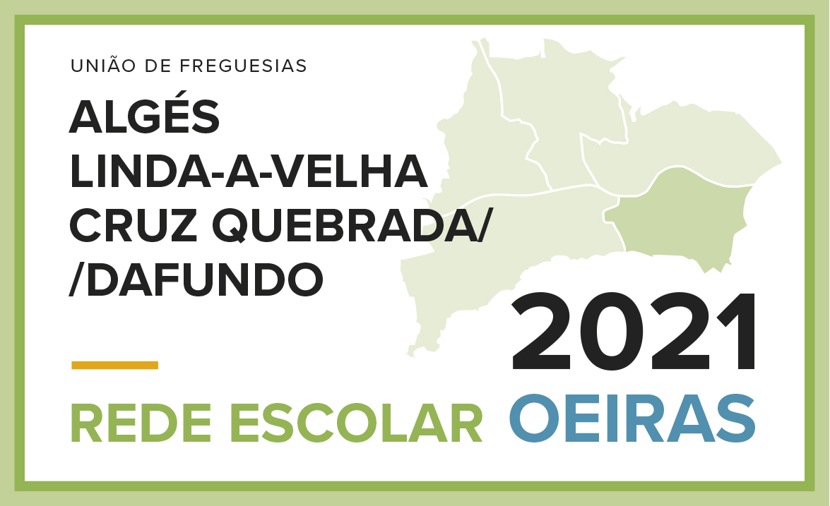 Rede Escolar de Oeiras 2021 União de Freguesias de Algés, Linda-a-velha, Cruz Quebrada/Dafundo