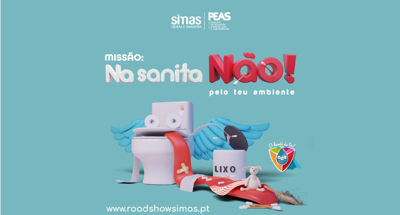 Município de Oeiras associa-se a campanha de sensibilização nas escolas para a importância so saneamento