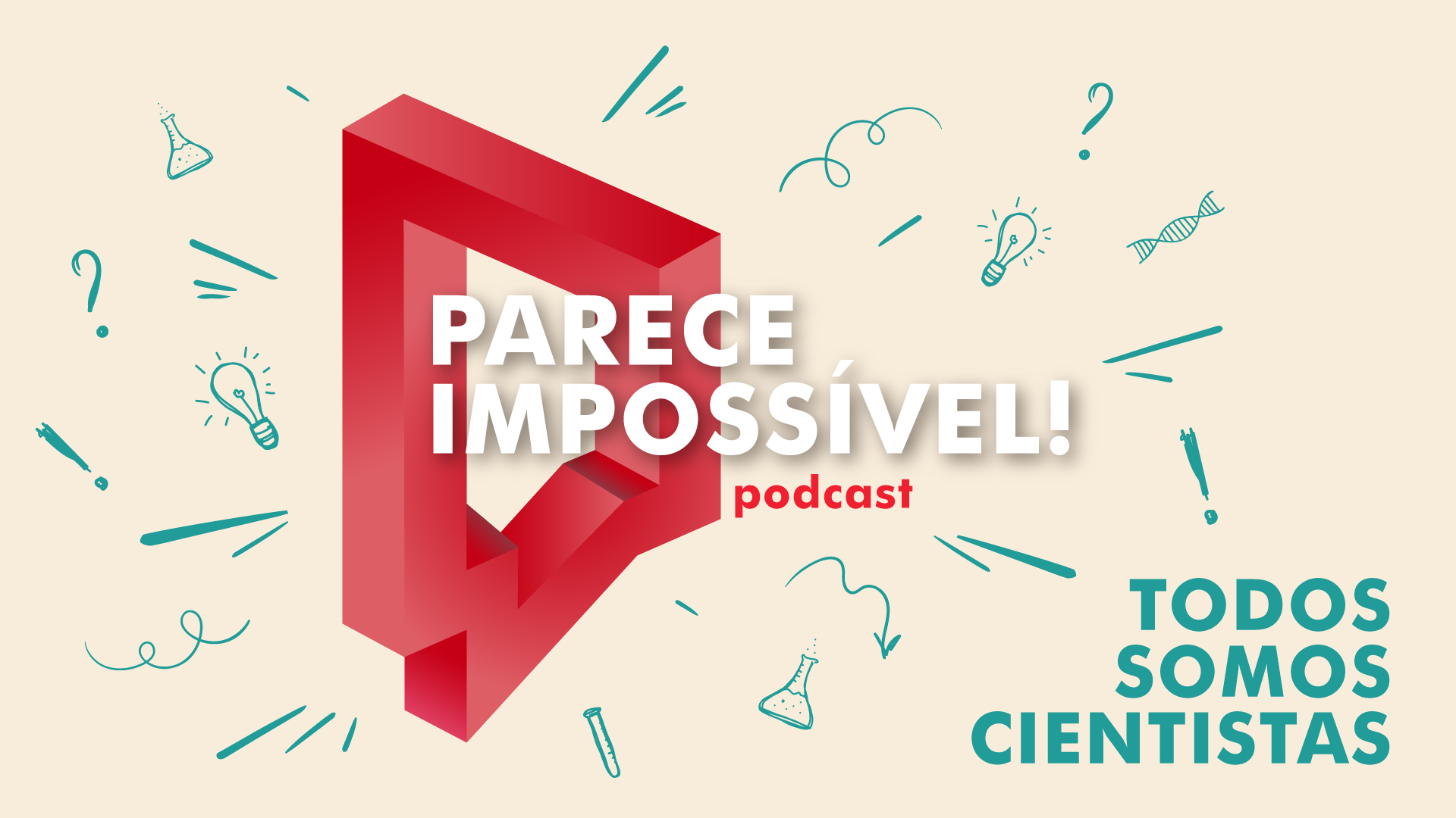 A ciência e o humor juntos no podcast "Parece Impossível!"
