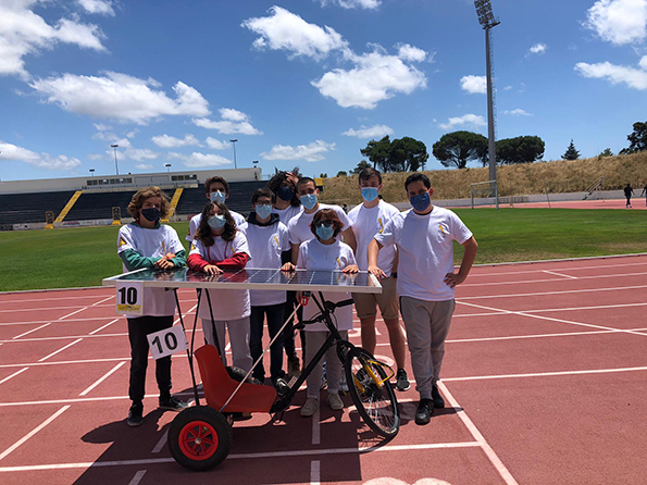 Alunos da ES Luís de Freitas Branco participam na 6ª Corrida de carros solares VS-SOLAR CHALLENGE 2021